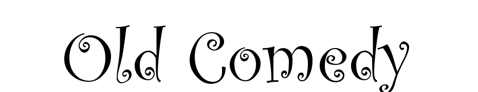 Old Comedy Font Download Free