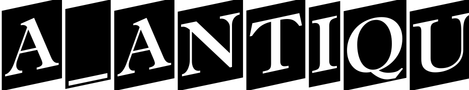 A_Antique Ttl Trd Cm Up Font Download Free