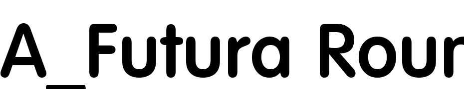 A_Futura Round Demi Schrift Herunterladen Kostenlos