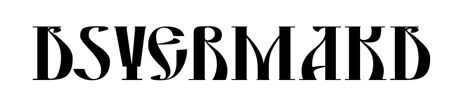 DS Yermak_D Font Download Free