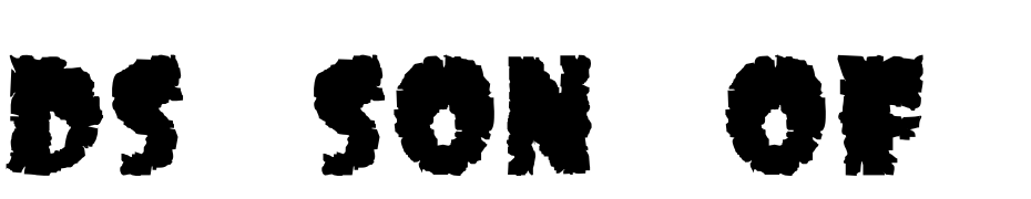 DS Son Of Black Font Download Free