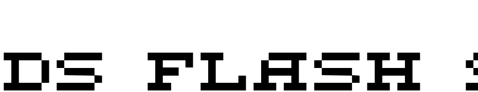 DS Flash Serif Font Download Free