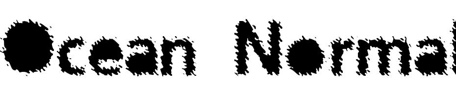 Ocean Normal Font Download Free