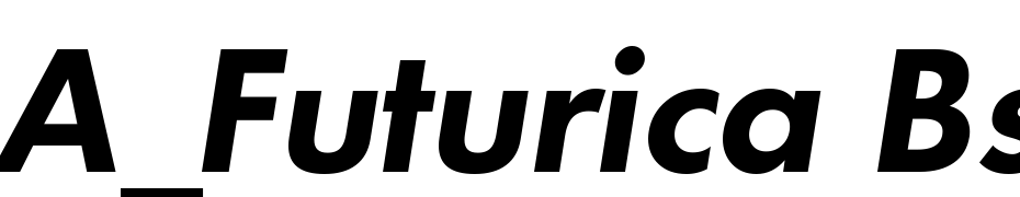 A_Futurica Bs Bold Italic Polices Telecharger