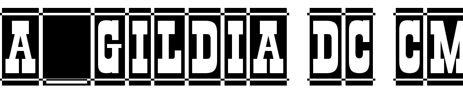 A_Gildia Dc Cm Bold Font Download Free