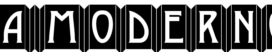 A_Moderno Emb Font Download Free