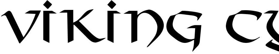Viking Cyr Schrift Herunterladen Kostenlos