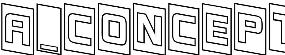 A_Concepto Ttl Cm Otl Dn Nr Font Download Free