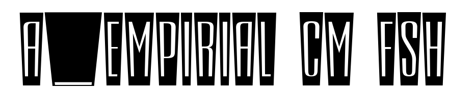 A_Empirial Cm Fsh Scarica Caratteri Gratis