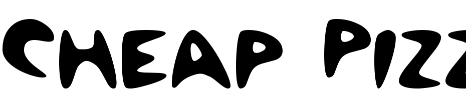 Cheap Pizza Heavy Font Download Free