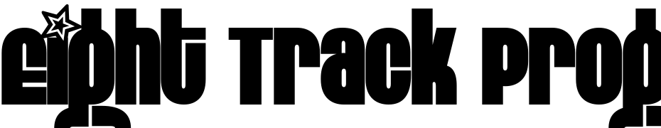 Eight Track Program Two Font Download Free