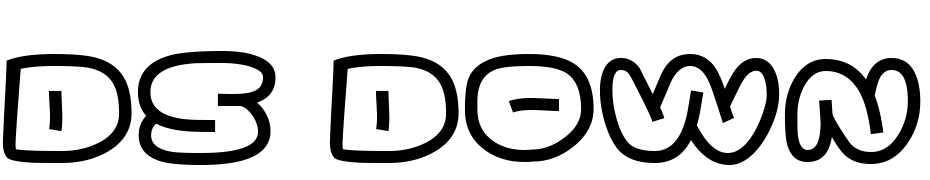 DS Down Cyr Font Download Free