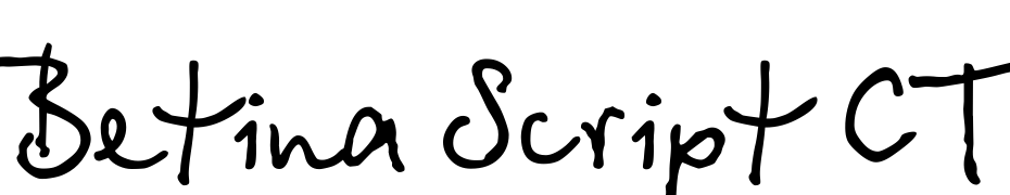 Betina Script CTT Font Download Free