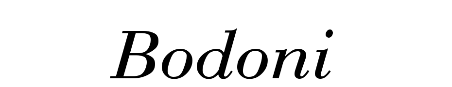 Bodoni cкачати шрифт безкоштовно