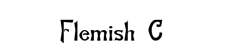 Flemish C Font Download Free