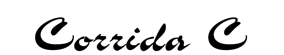 Corrida C Font Download Free