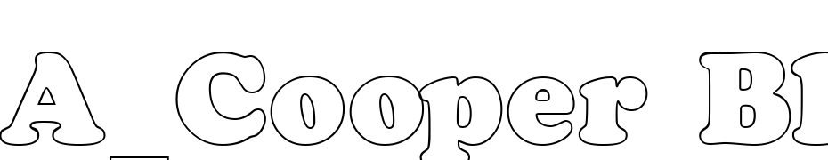 A_Cooper Black Otl Font Download Free