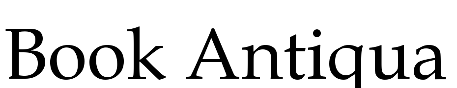 Book Antiqua Font Download Free