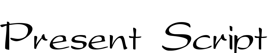 Present Script Cyrillic Font Download Free
