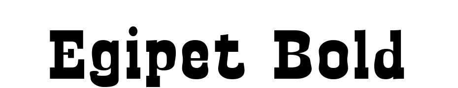 Egipet Bold Font Download Free