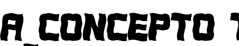 A_Concepto Titul Nr Wv Font Download Free