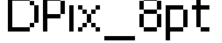DPix_8pt Font Download Free