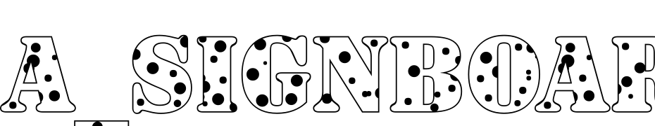 A_Signboard Titul Drp Font Download Free