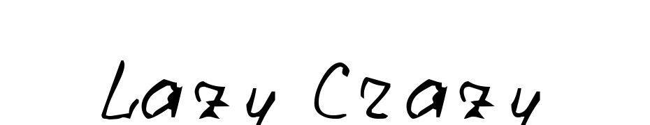 Lazy Crazy Font Download Free