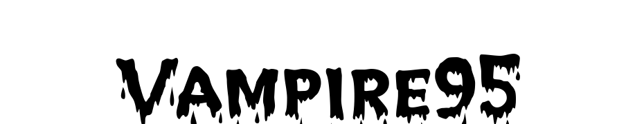 Vampire95 Font Download Free