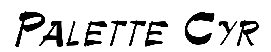 Palette Cyr Font Download Free