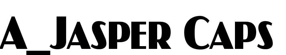 A_Jasper Caps Nr Bold Font Download Free