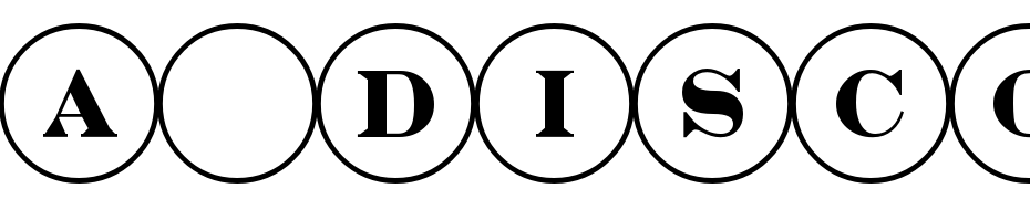 A_Disco Serif Font Download Free