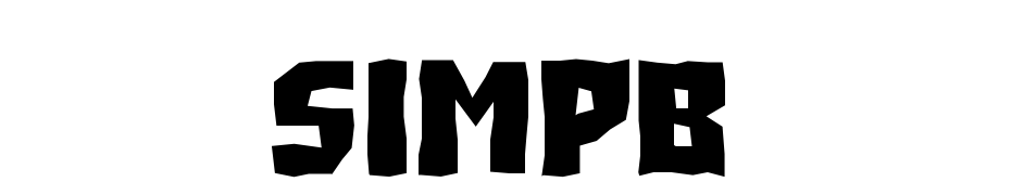 A_Simpler Brk Bold Font Download Free