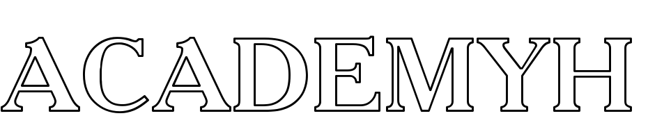 Academy Ho Font Download Free