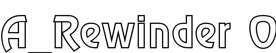 A_Rewinder Otl Font Download Free