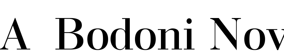 A_Bodoni Nova Font Download Free