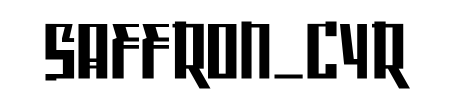 Saffron_Cyr Font Download Free