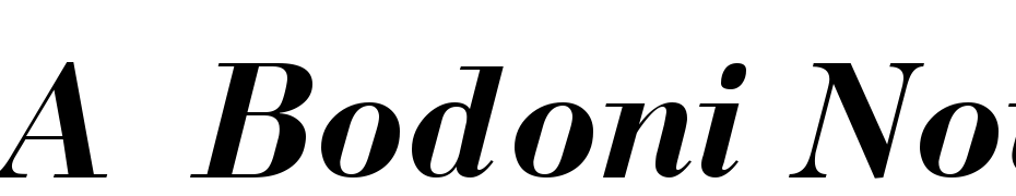 A_Bodoni Nova Bold Italic Font Download Free