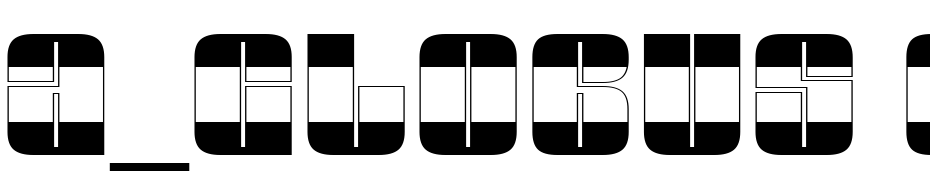 A_Globus B&W Font Download Free