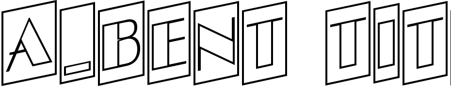 A_Bent Titul Cm Up Otl Nr Font Download Free