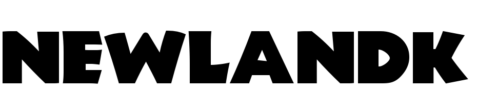 Newland Black Font Download Free