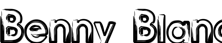 Benny Blanco Font Download Free