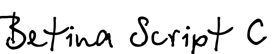 Betina Script C Font Download Free