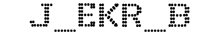 J_EKR_B Font Download Free
