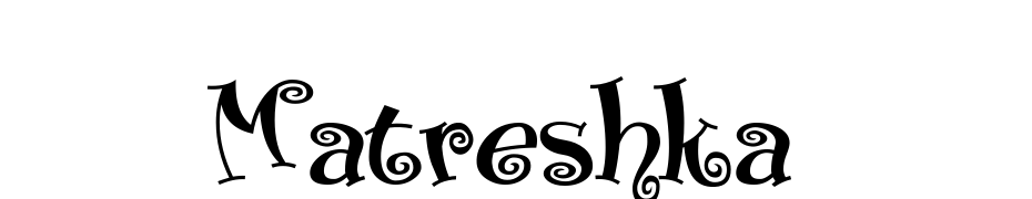 Matreshka Font Download Free