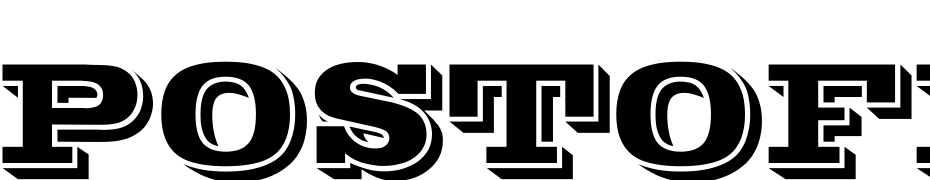 POSTOFFICE Bold Font Download Free