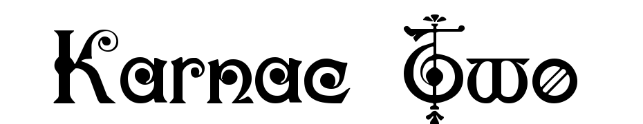 Karnac Two Font Download Free
