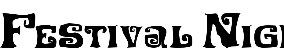 Festival Nights JL Font Download Free