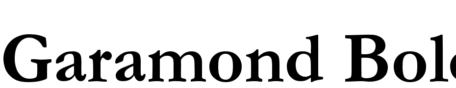 Garamond Bold Font Download Free