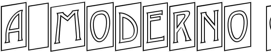 A_Moderno Cm Otl Up Font Download Free